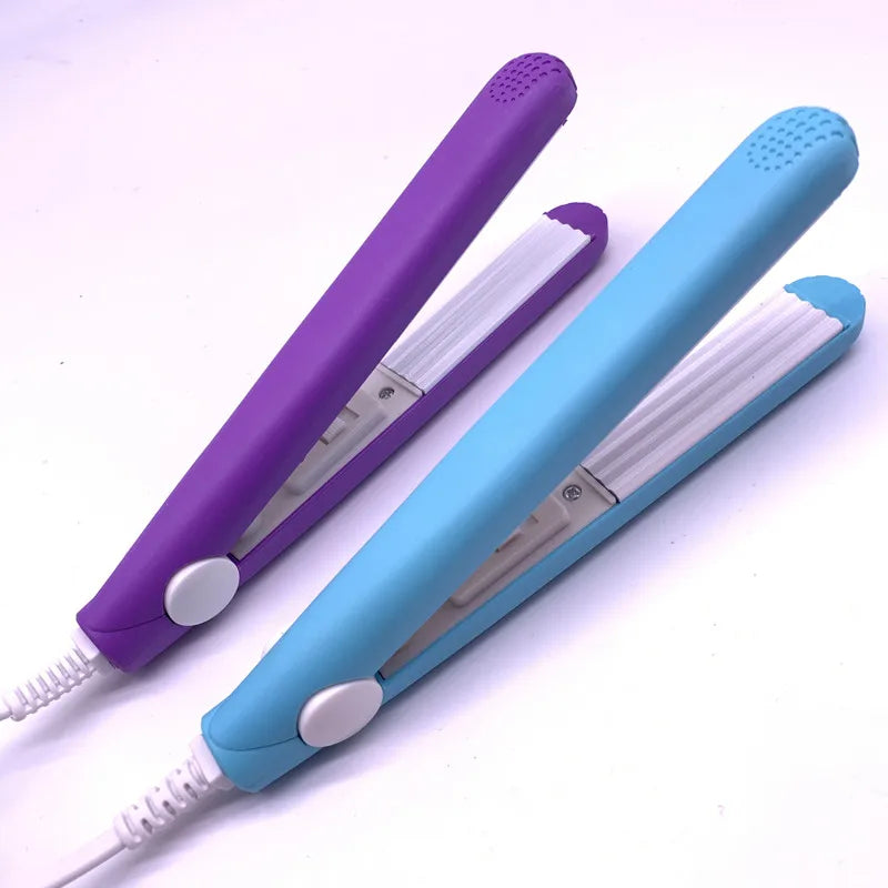 Mini Corrugated Hair Iron – Curling & Styling Tool