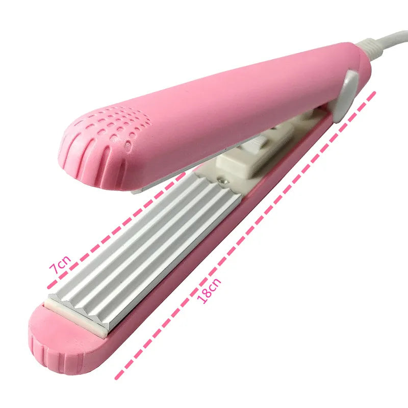 Mini Corrugated Hair Iron – Curling & Styling Tool