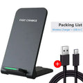 30W Wireless Charging Stand – Fast Charge iPhone & Samsung