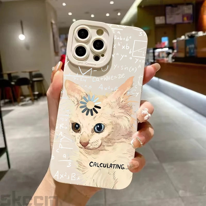 Art Cat Graffiti Frosted Phone Case – Samsung Galaxy Series