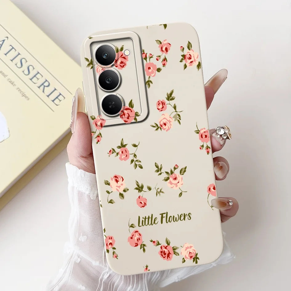 Graffiti Butterfly Phone Case – Camera Protection Cover for Realme 14x 5G
