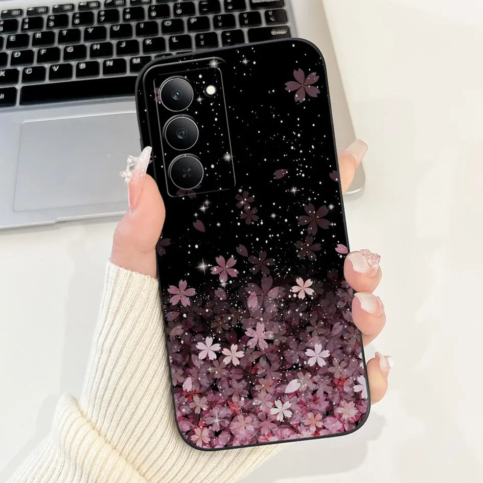 Graffiti Butterfly Phone Case – Camera Protection Cover for Realme 14x 5G
