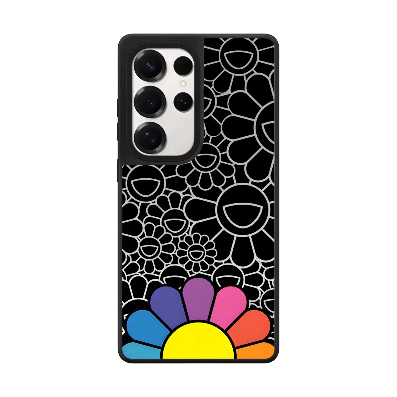 Graffiti Flowers Mirror Case – Samsung Galaxy S24/S25/S26 Series