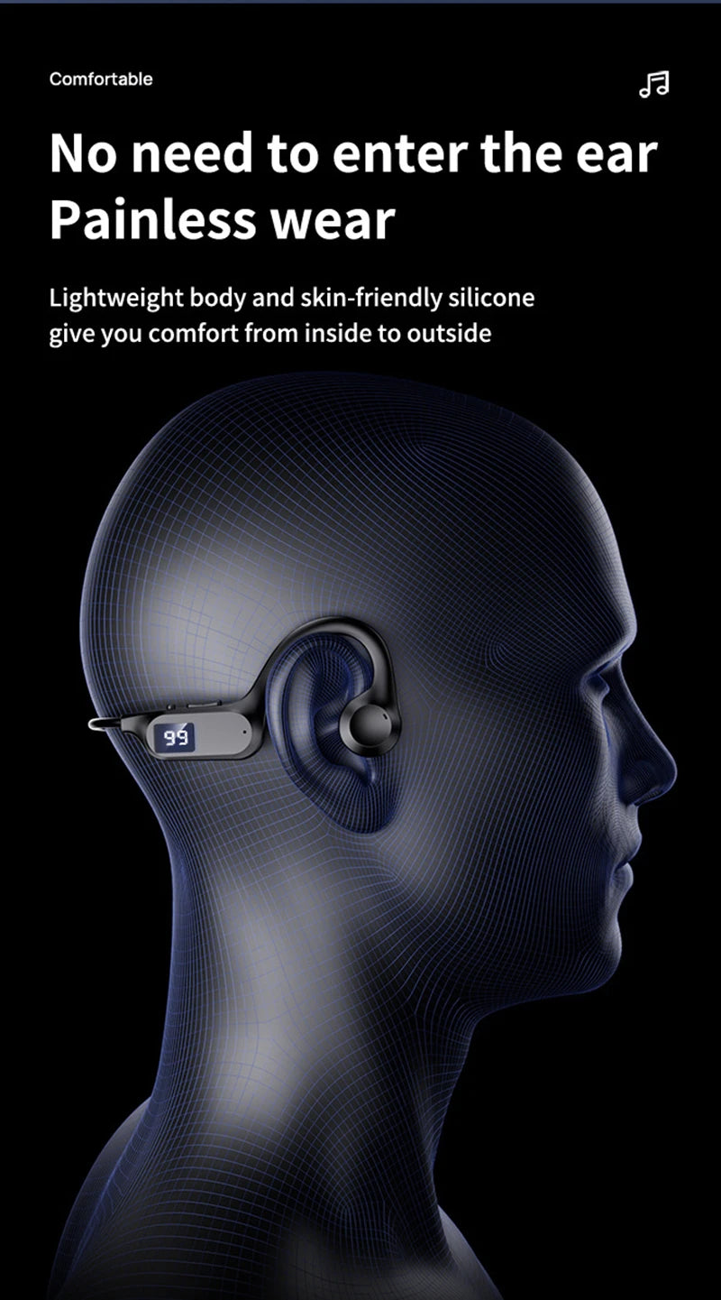 X7 Bone Conduction Swimming Earbuds – Waterproof Bluetooth Sport Headphones