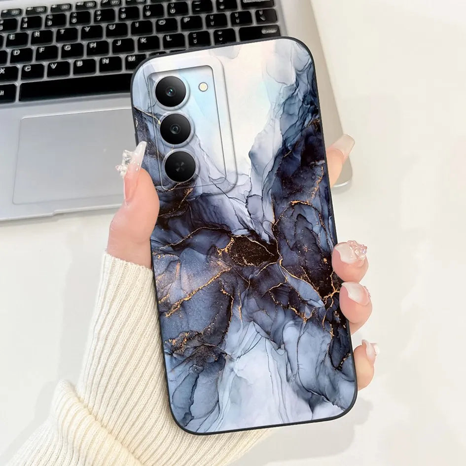 Graffiti Butterfly Phone Case – Camera Protection Cover for Realme 14x 5G