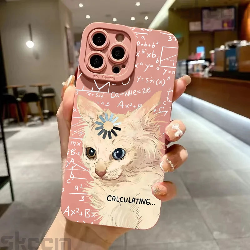 Art Cat Graffiti Frosted Phone Case – Samsung Galaxy Series