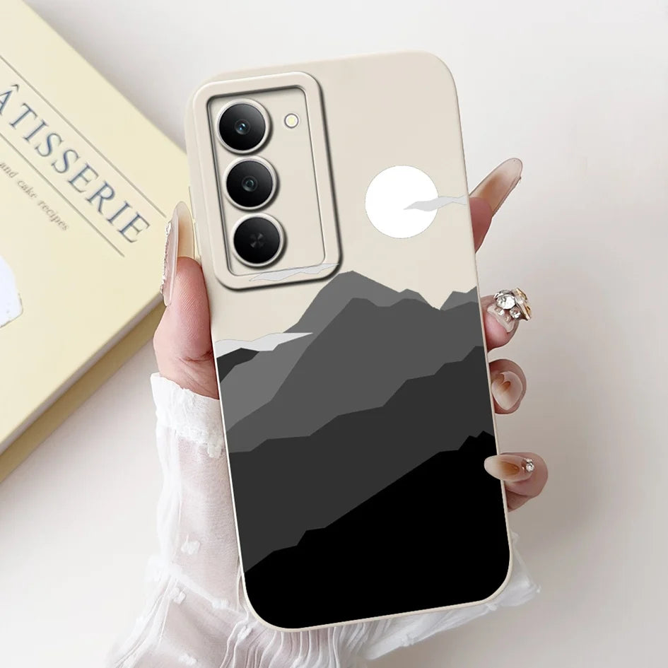 Graffiti Butterfly Phone Case – Camera Protection Cover for Realme 14x 5G