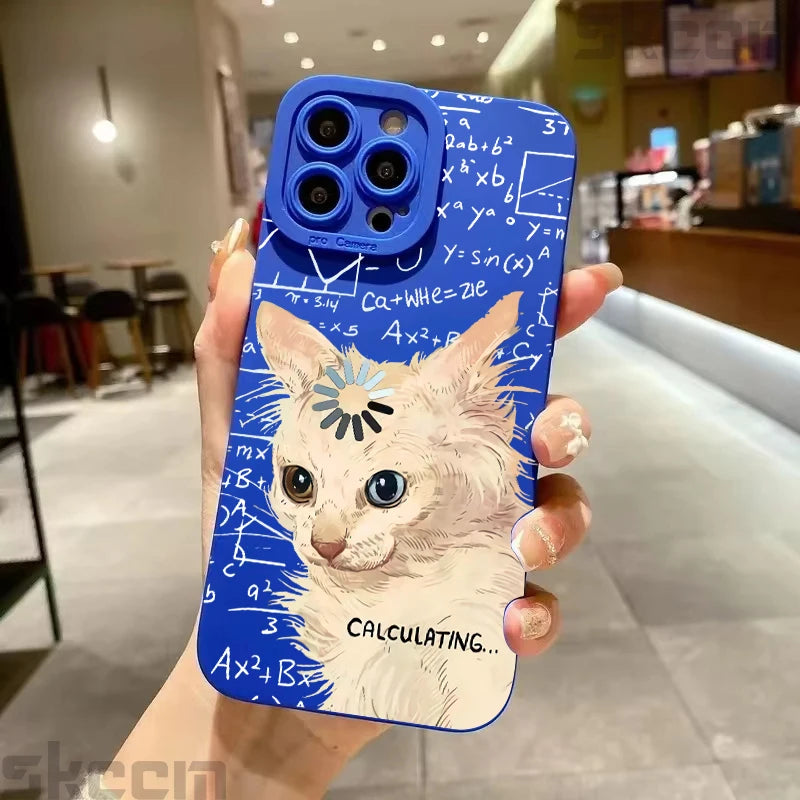 Art Cat Graffiti Frosted Phone Case – Samsung Galaxy Series