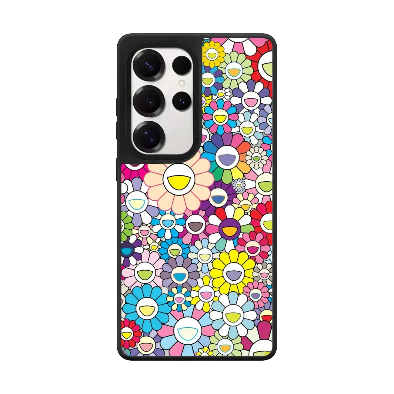Graffiti Flowers Mirror Case – Samsung Galaxy S24/S25/S26 Series
