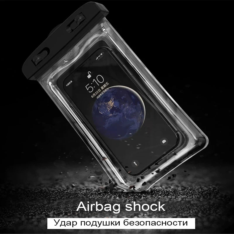 IP68 Waterproof Phone Pouch – Shower, Pool & Beach Ready | iPhone & Android