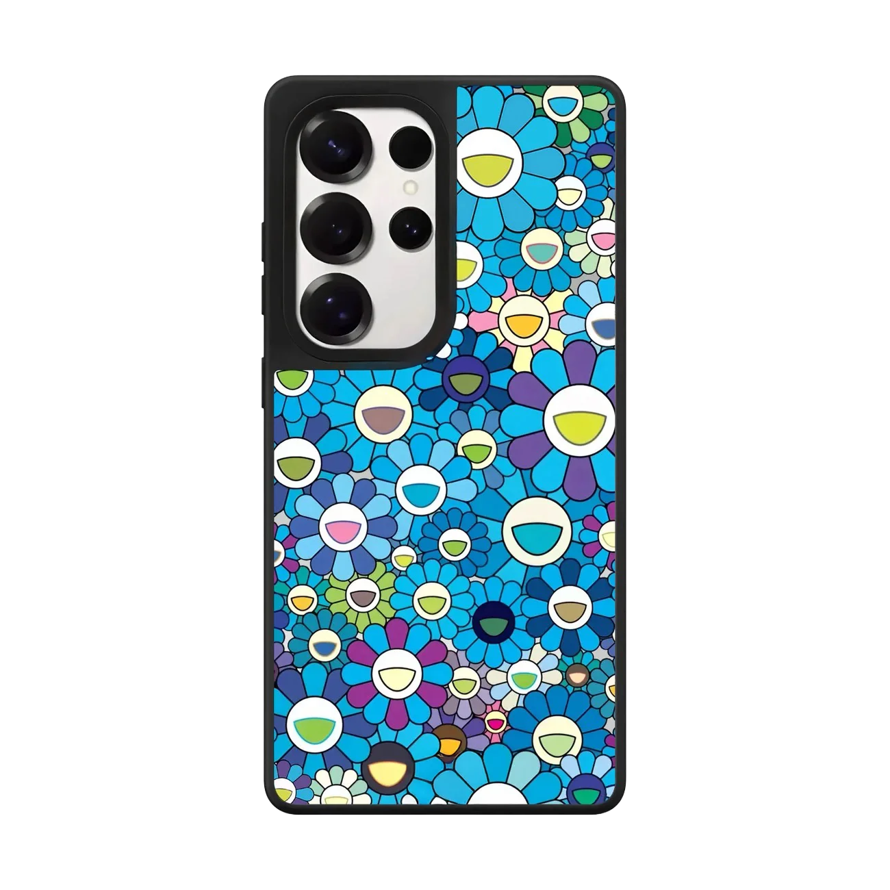 Graffiti Flowers Mirror Case – Samsung Galaxy S24/S25/S26 Series