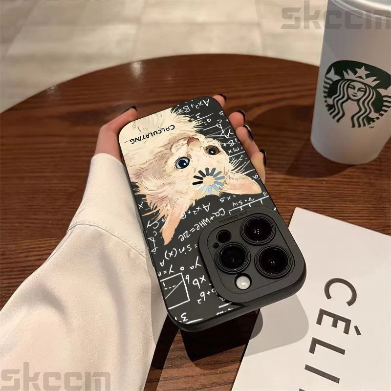 Art Cat Graffiti Frosted Phone Case – Samsung Galaxy Series