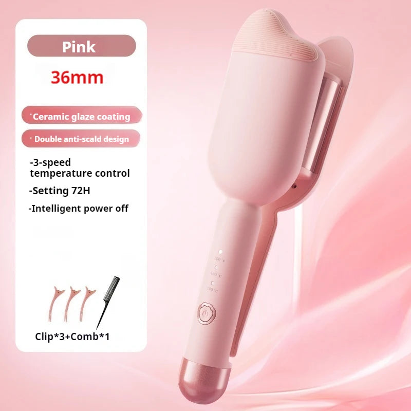 36mm Ceramic Hair Curler – Large Wave Styling Wand