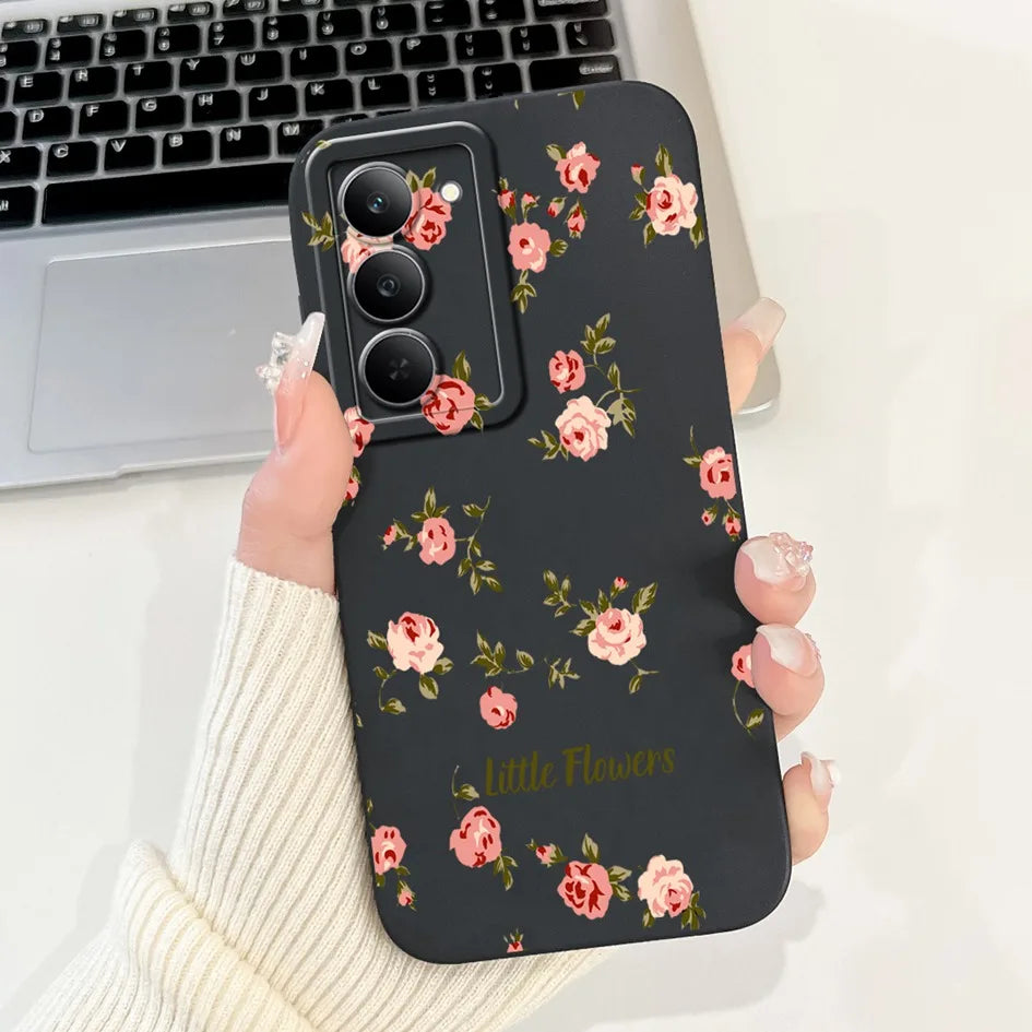 Graffiti Butterfly Phone Case – Camera Protection Cover for Realme 14x 5G