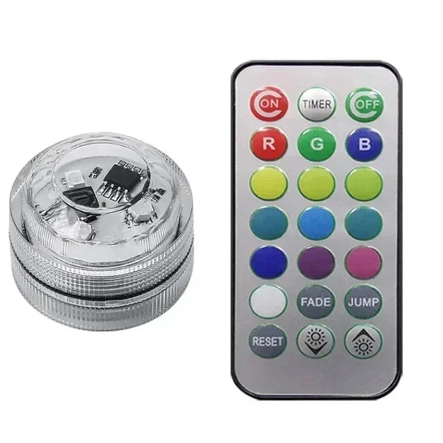 Wireless LED Car Interior Ambient Lights – Remote Control RGB Atmosphere Lamps