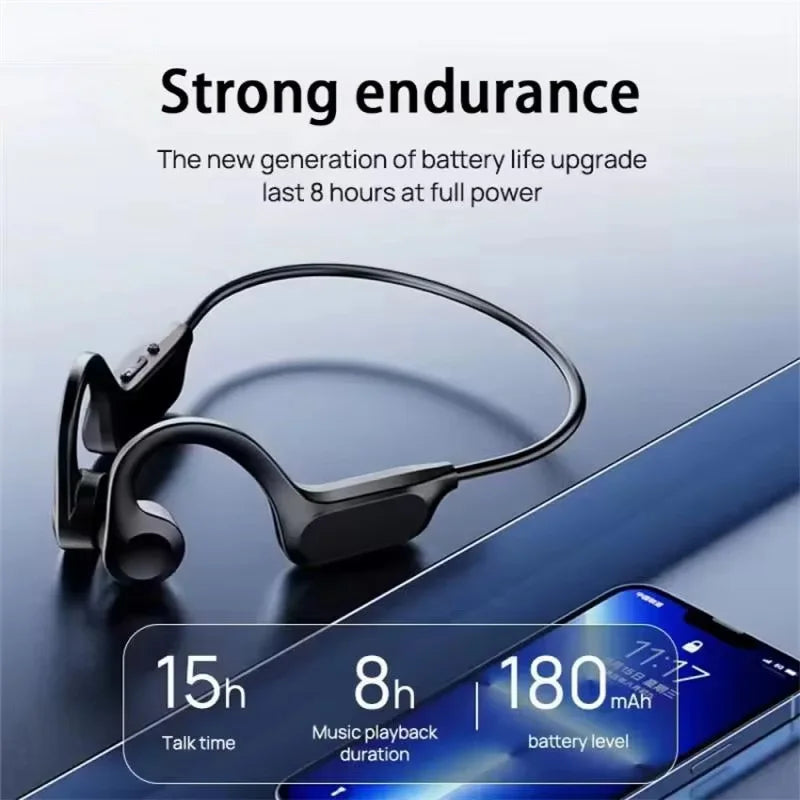 X7 Bone Conduction Swimming Earbuds – Waterproof Bluetooth Sport Headphones