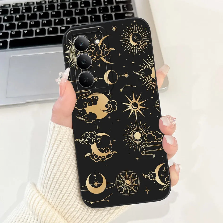 Graffiti Butterfly Phone Case – Camera Protection Cover for Realme 14x 5G