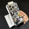 Graffiti Newspaper Label Case – Samsung Galaxy S20-S25 Series
