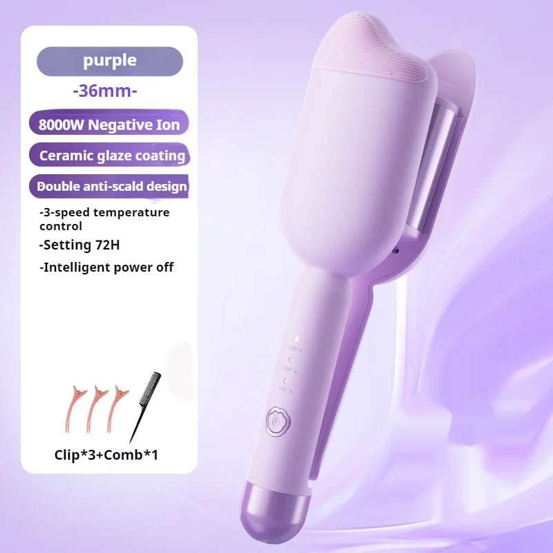 36mm Ceramic Hair Curler – Large Wave Styling Wand