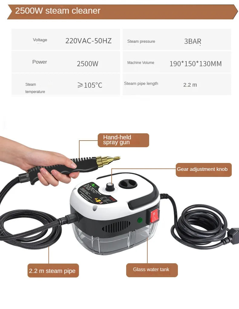 High-Pressure Steam Cleaner – 110V US