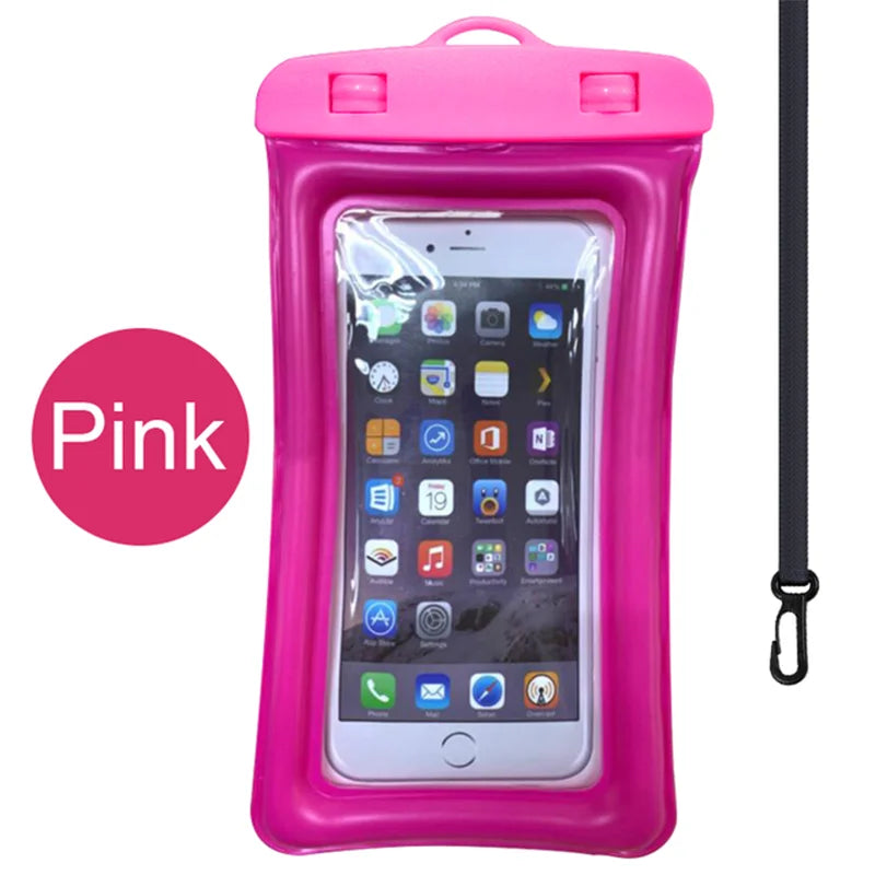 IP68 Waterproof Phone Pouch – Shower, Pool & Beach Ready | iPhone & Android