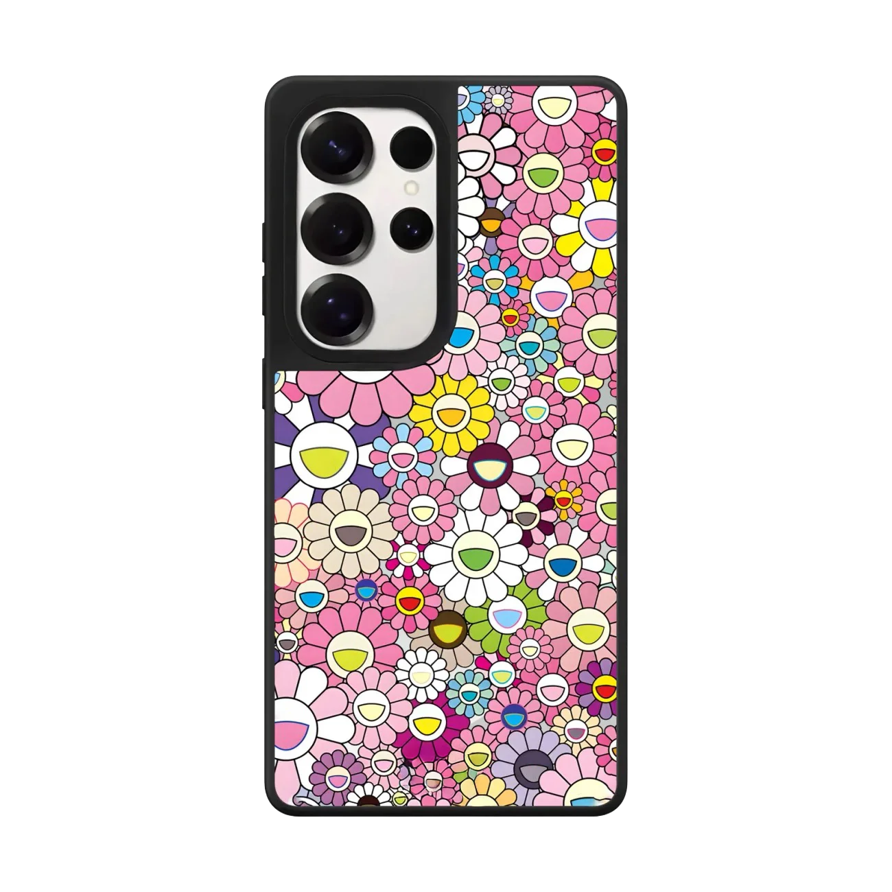Graffiti Flowers Mirror Case – Samsung Galaxy S24/S25/S26 Series