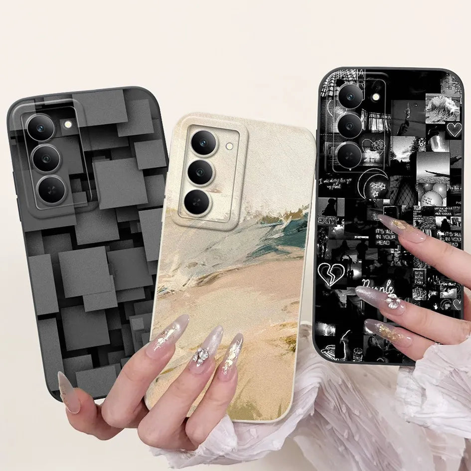 Graffiti Butterfly Phone Case – Camera Protection Cover for Realme 14x 5G