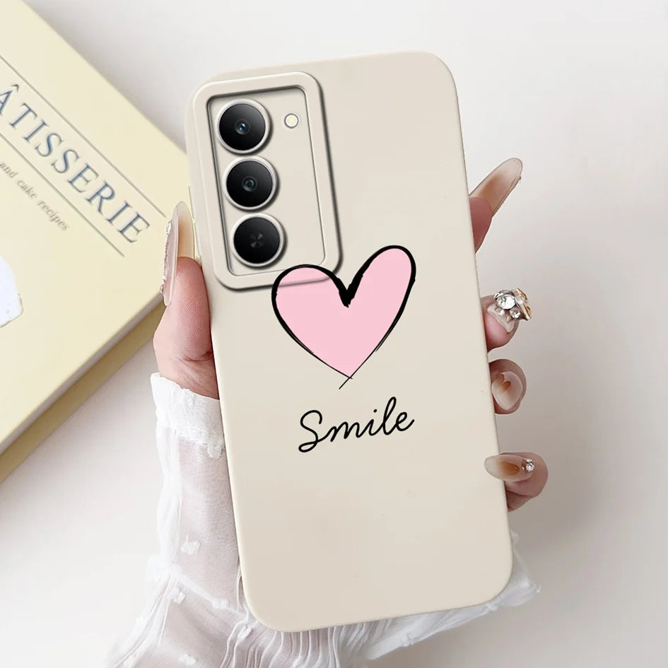 Graffiti Butterfly Phone Case – Camera Protection Cover for Realme 14x 5G