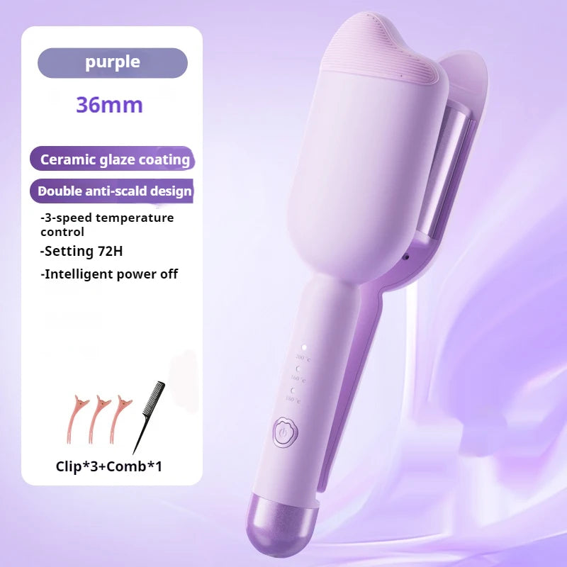 36mm Ceramic Hair Curler – Large Wave Styling Wand