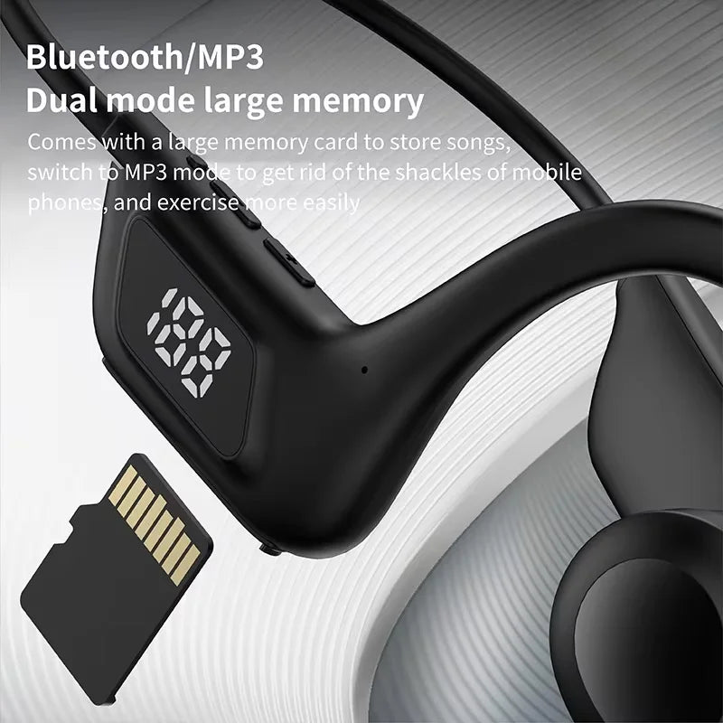 X7 Bone Conduction Swimming Earbuds – Waterproof Bluetooth Sport Headphones