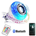 Bluetooth Speaker LED Light Bulb – RGB Music Bulb with Remote