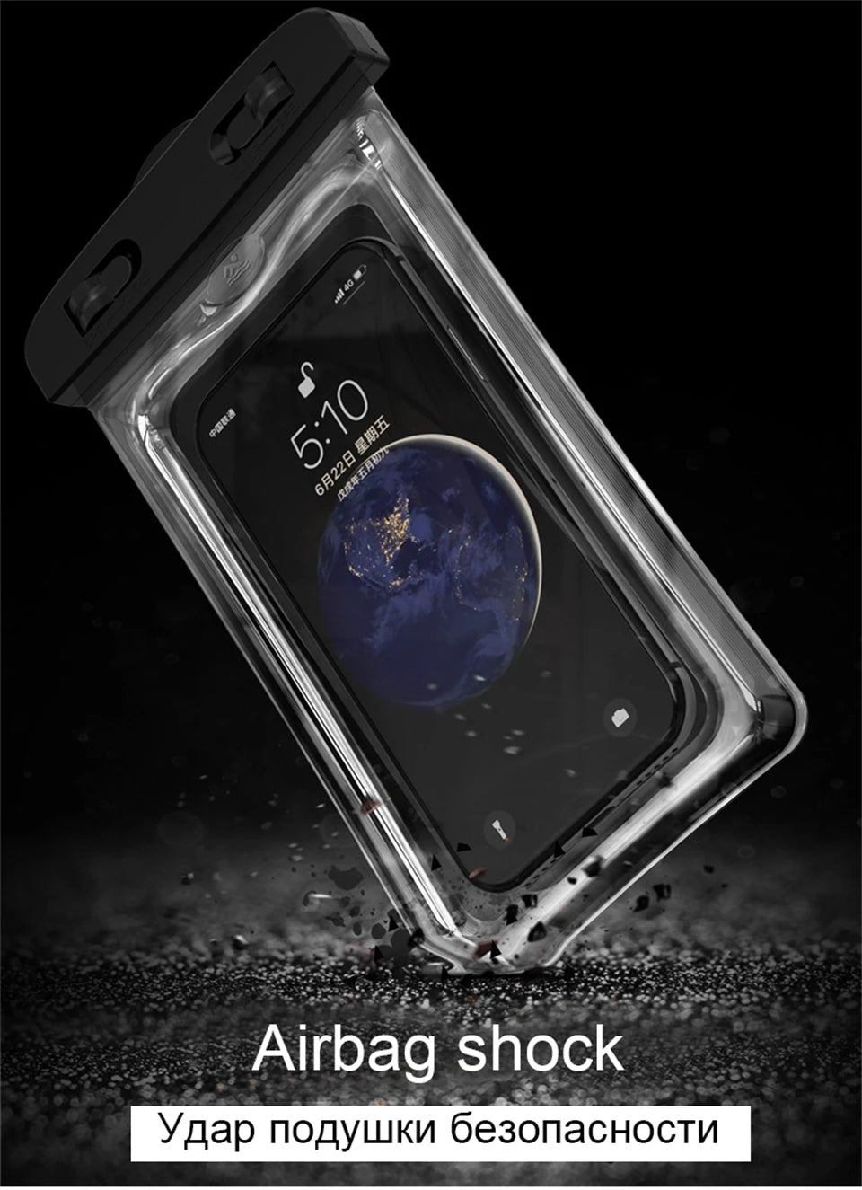 IP68 Waterproof Phone Pouch – Shower, Pool & Beach Ready | iPhone & Android