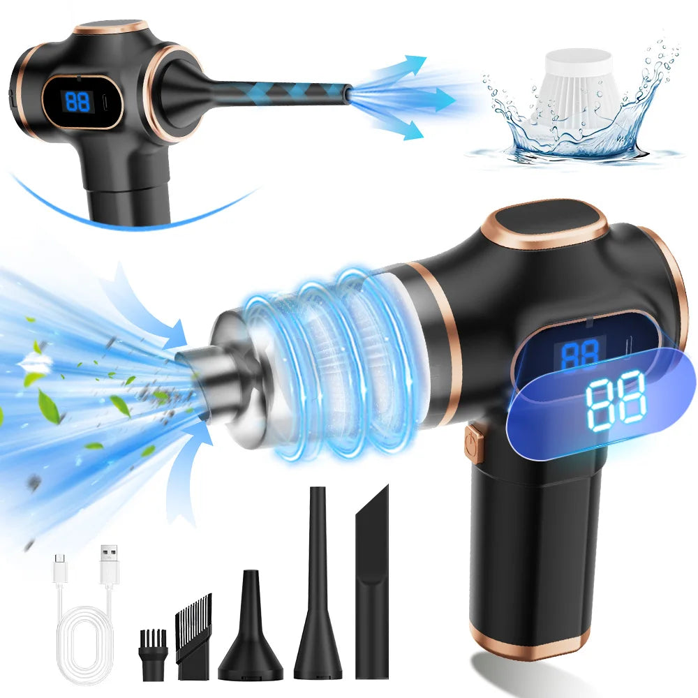 Wireless Car & Home Vacuum Cleaner – High Power