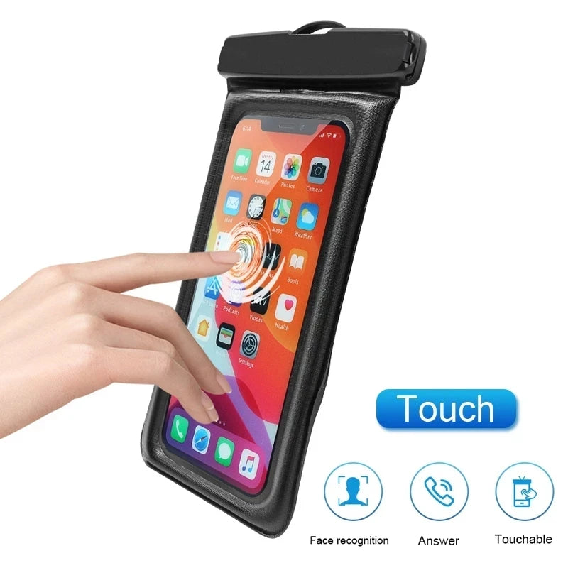 IP68 Waterproof Phone Pouch – Shower, Pool & Beach Ready | iPhone & Android