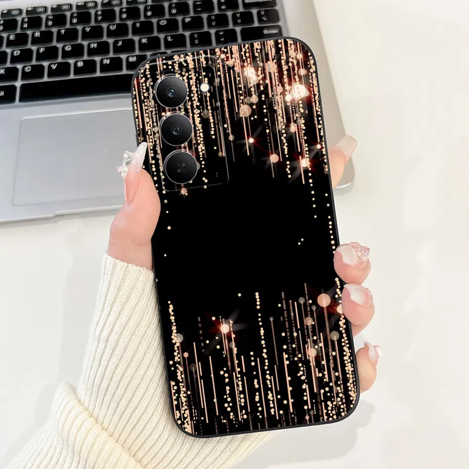 Graffiti Butterfly Phone Case – Camera Protection Cover for Realme 14x 5G