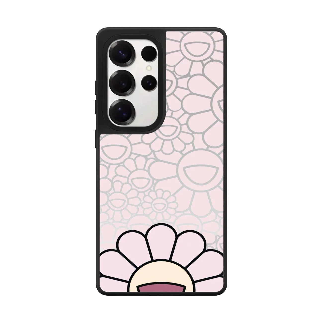 Graffiti Flowers Mirror Case – Samsung Galaxy S24/S25/S26 Series