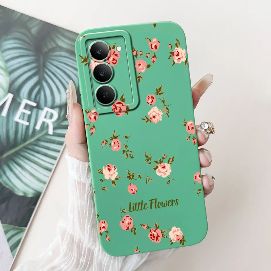 Graffiti Butterfly Phone Case – Camera Protection Cover for Realme 14x 5G